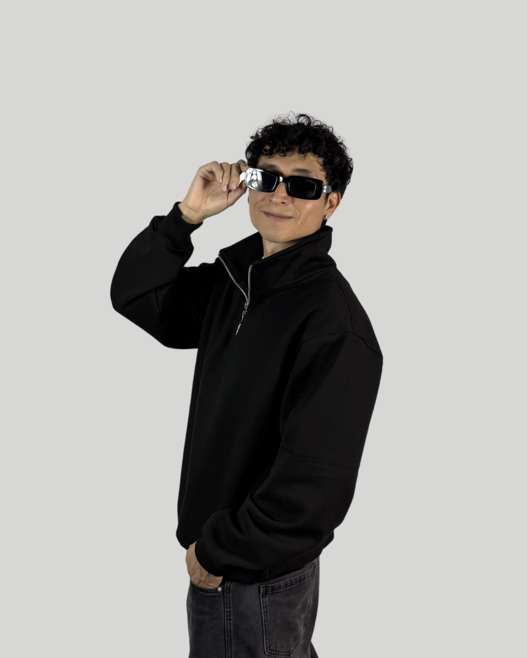 Chompa Negro Hombre