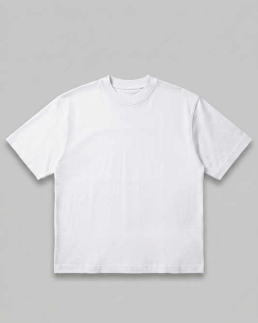 Polo Basico Boxy Fit Blanco